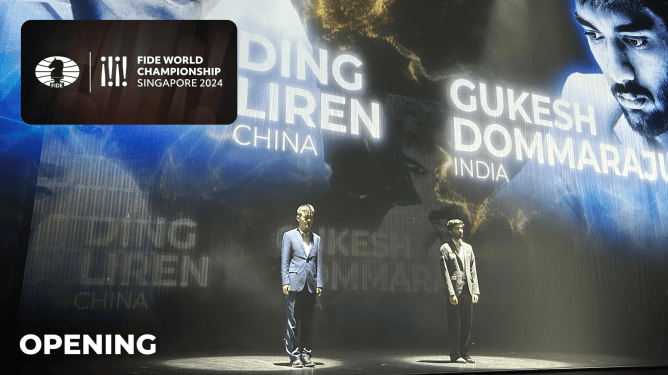 D Gukesh vs Ding Liren