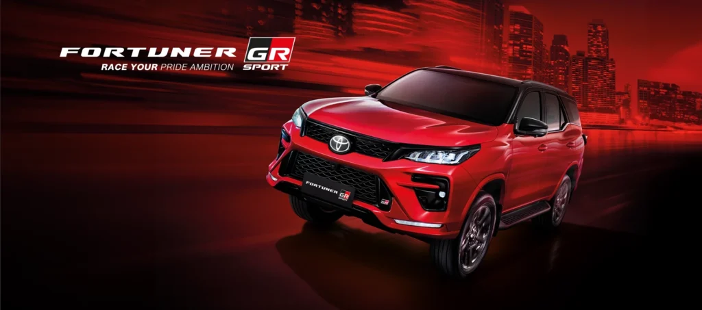 Can i buy toyota fortuner gr sport in india