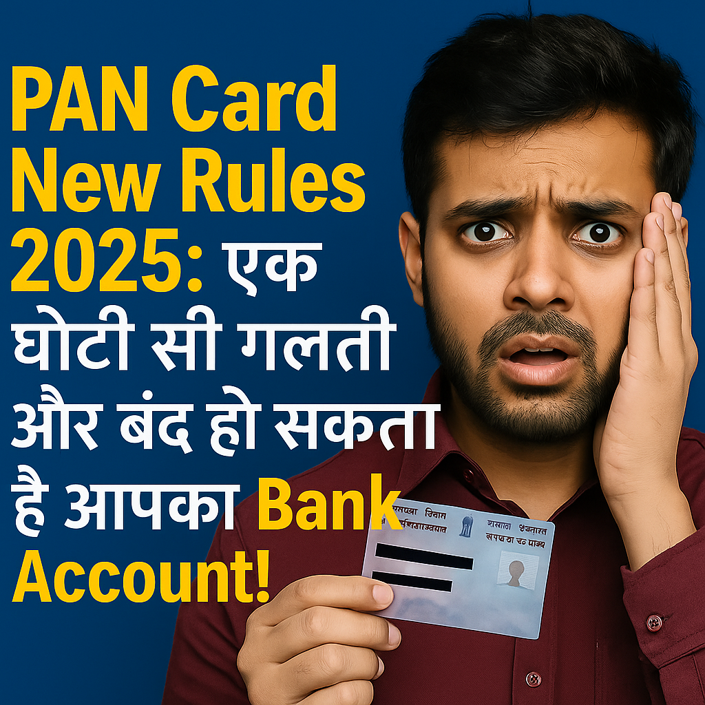 PAN Card New Rules 2025